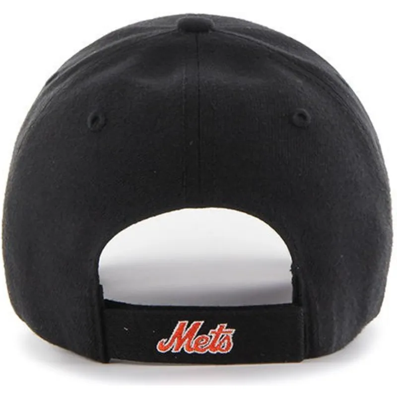 lippikset-kaareva-musta-saadettava-nauha-new-york-mets-mlb-47-brand