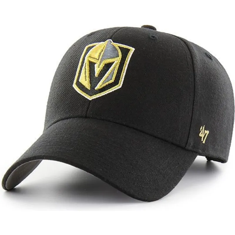 lippikset-kaareva-musta-saadettava-nauha-vegas-golden-knights-nhl-47-brand