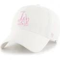 cap-kaareva-white-adjustable-strap-rosa-los-angeles-dodgers-mlb-47-brand
