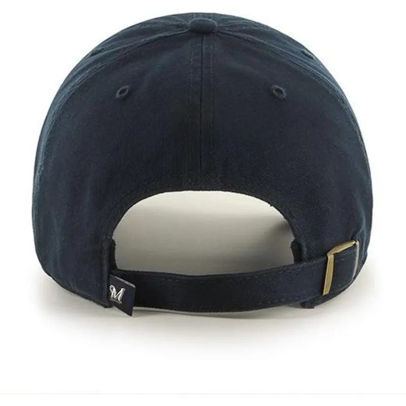 lippikset-kaareva-laivastonsininen-saadettava-nauha-milwaukee-brewers-mlb-47-brand