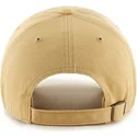 47-brand-curved-brim-new-york-yankees-mlb-clean-up-light-brown-cap