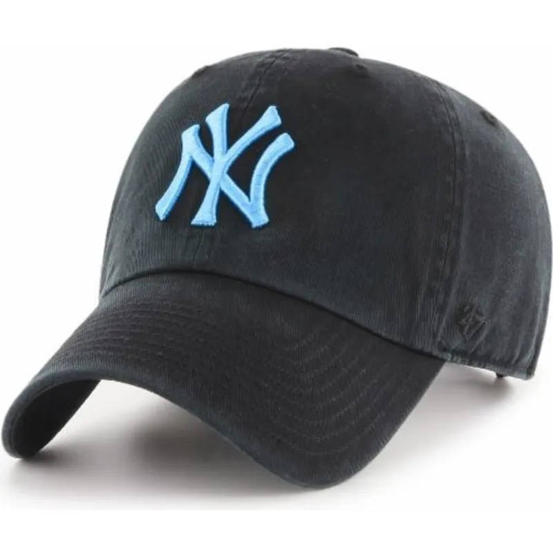 lippikset-kaareva-musta-saadettava-nauha-new-york-yankees-mlb-47-brand