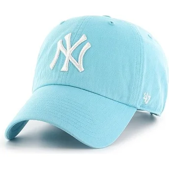 Cap kaareva blue adjustable strap caribe New York Yankees MLB 47 Brand