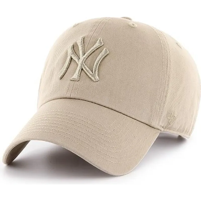 lippikset-kaareva-beige-saadettava-nauha-new-york-yankees-mlb-47-brand