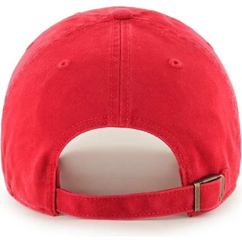 lippikset-kaareva-punainen-saadettava-nauha-new-york-yankees-mlb-47-brand lippikset-kaareva-punainen-saadettava-nauha-new-york-yankees-mlb-47-brand