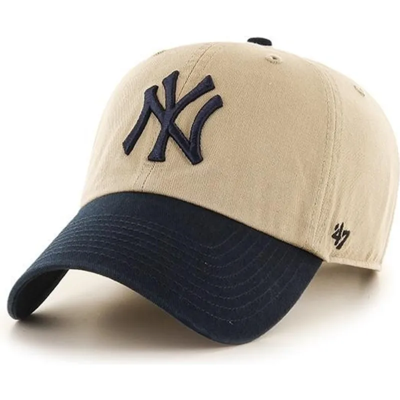 lippikset-kaareva-beige-saadettava-nauha-new-york-yankees-mlb-47-brand lippikset-kaareva-beige-saadettava-nauha-new-york-yankees-mlb-47-brand