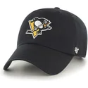 lippikset-kaareva-musta-saadettava-nauha-pittsburgh-penguins-nhl-47-brand