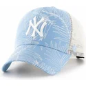 lippikset-kaareva-rekka-sininen-snapback-new-york-yankees-mlb-47-brand