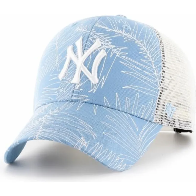 lippikset-kaareva-rekka-sininen-snapback-new-york-yankees-mlb-47-brand
