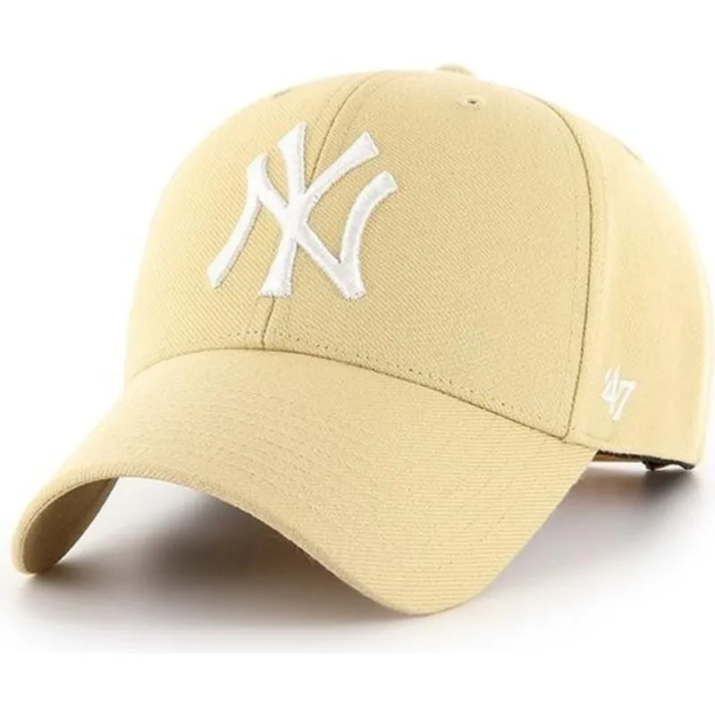 cap-kaareva-yellow-snapback-oro-claro-new-york-yankees-mlb-47-brand cap-kaareva-yellow-snapback-oro-claro-new-york-yankees-mlb-47-brand
