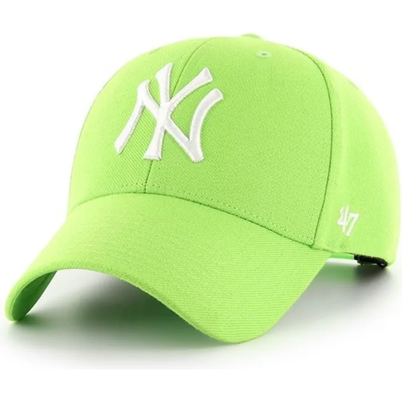 lippikset-kaareva-vihrea-snapback-lima-new-york-yankees-mlb-47-brand