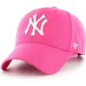 cap-kaareva-pink-snapback-magenta-new-york-yankees-mlb-47-brand