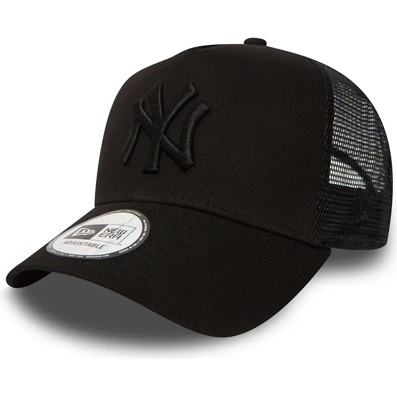 cap-kaareva-black-snapback-clean-a-frame-new-york-yankees-mlb-new-era cap-kaareva-black-snapback-clean-a-frame-new-york-yankees-mlb-new-era