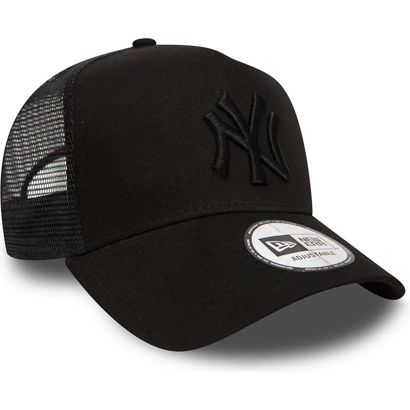 cap-kaareva-black-snapback-clean-a-frame-new-york-yankees-mlb-new-era cap-kaareva-black-snapback-clean-a-frame-new-york-yankees-mlb-new-era