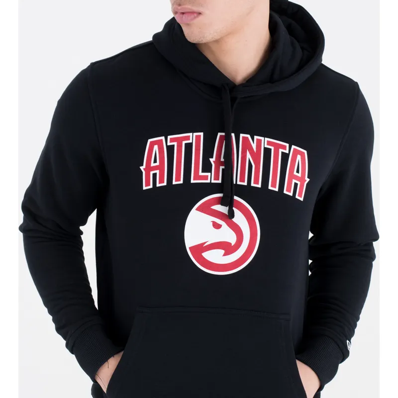 hupparit-hupullinen-musta-pullover-hoody-atlanta-hawks-nba-new-era