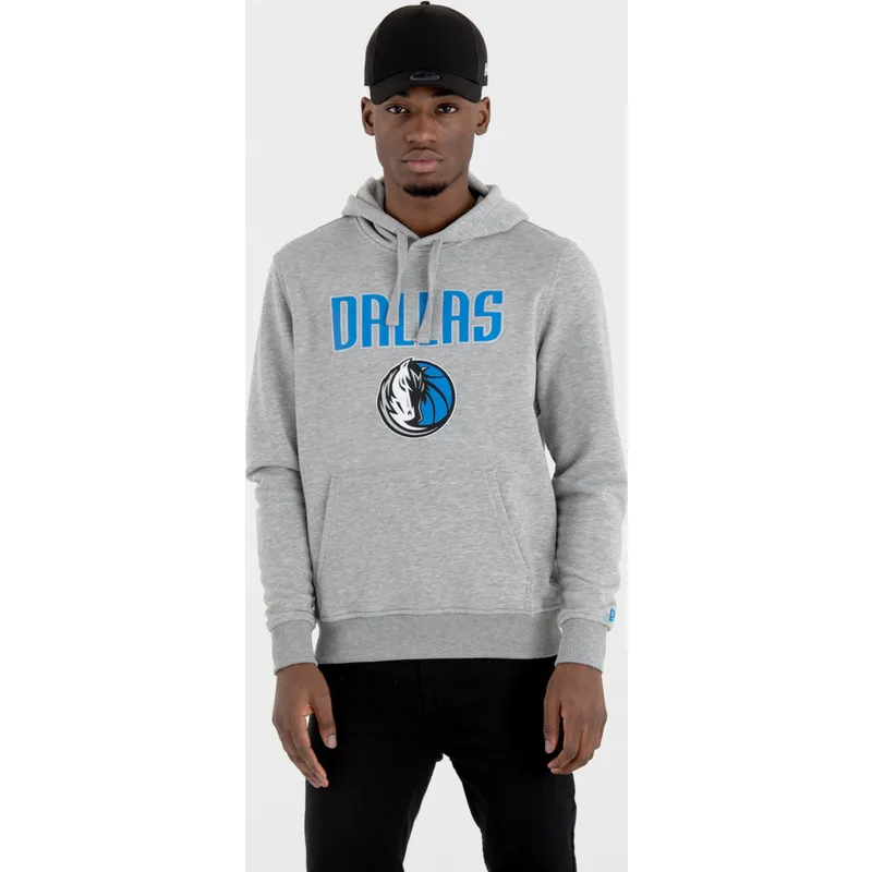 hupparit-hupullinen-harmaa-pullover-hoody-dallas-mavericks-nba-new-era