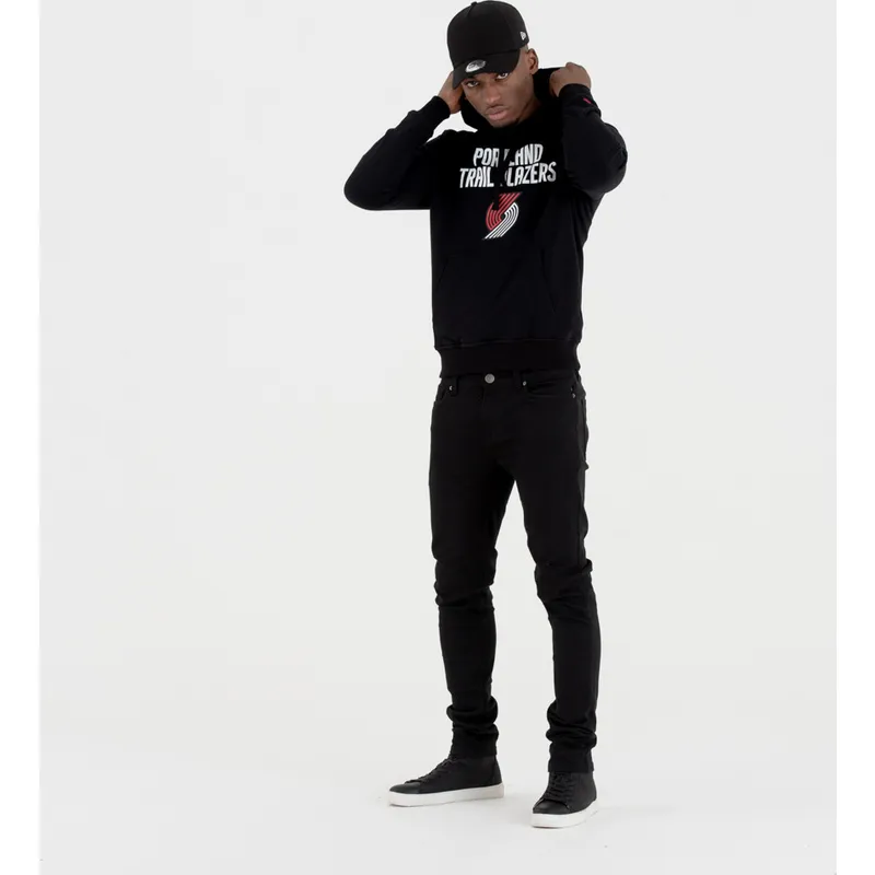 hupparit-hupullinen-musta-pullover-hoody-portland-trail-blazers-nba-new-era