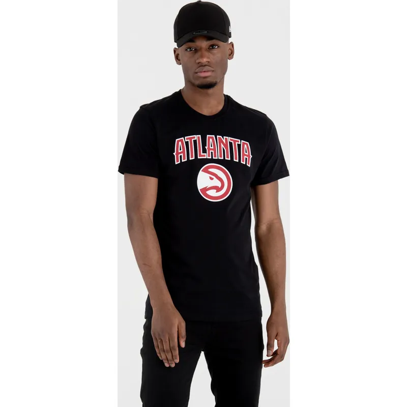 t-paidat-lyhythihainen-musta-atlanta-hawks-nba-new-era