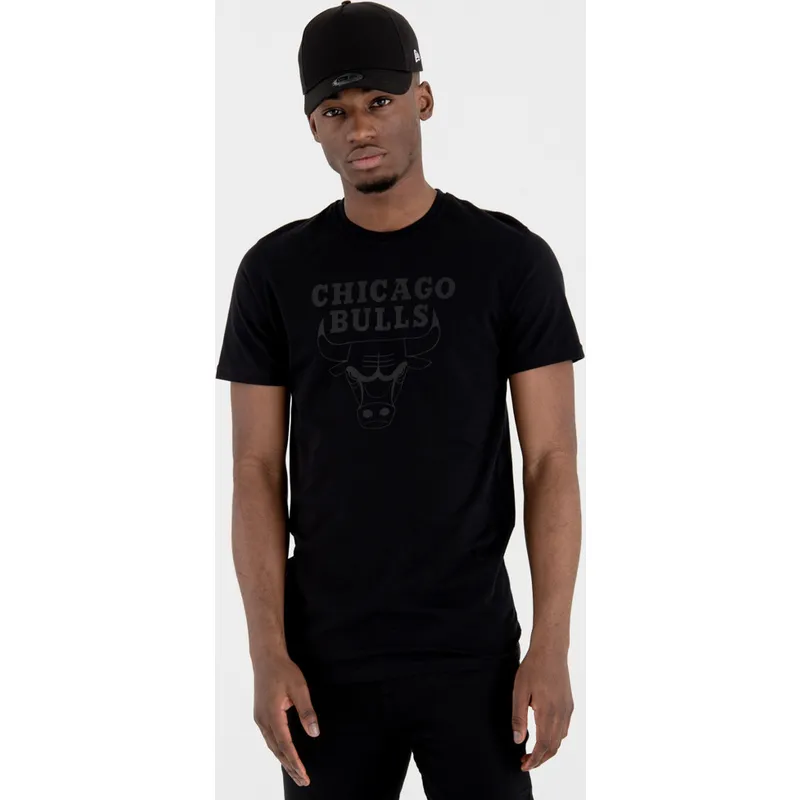 t-paidat-lyhythihainen-musta-chicago-bulls-nba-new-era