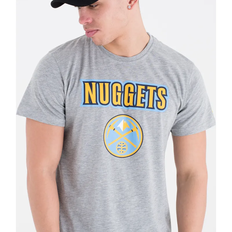 t-paidat-lyhythihainen-harmaa-denver-nuggets-nba-new-era