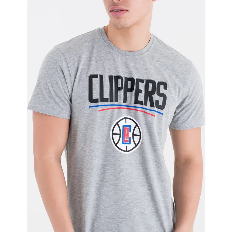 t-paidat-lyhythihainen-harmaa-los-angeles-clippers-nba-new-era