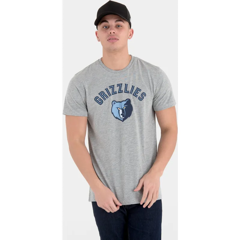 t-paidat-lyhythihainen-harmaa-memphis-grizzlies-nba-new-era