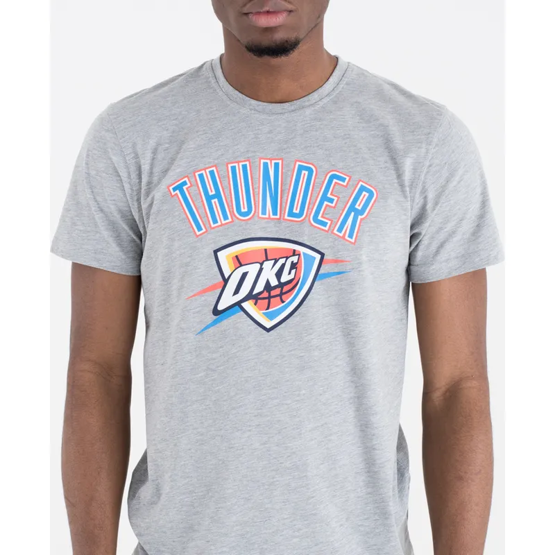 t-paidat-lyhythihainen-harmaa-oklahoma-city-thunder-nba-new-era