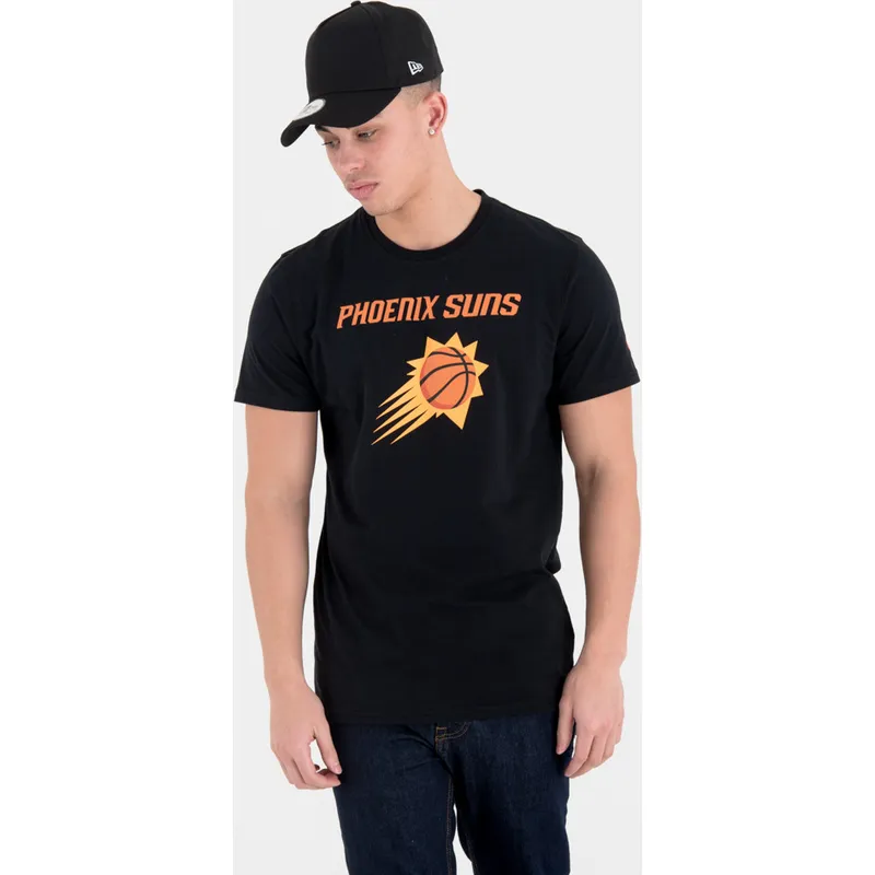 t-paidat-lyhythihainen-musta-phoenix-suns-nba-new-era