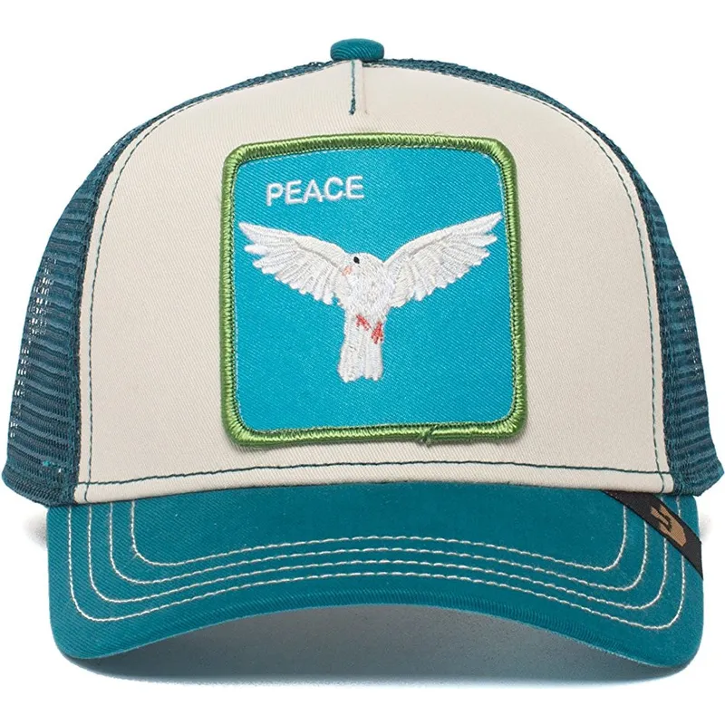 lippikset-kaareva-rekka-sininen-snapback-peace-keeper-the-farm-goorin-bros