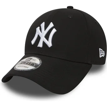 Lippikset kaareva musta säädettävä nauha 9FORTY Essential New York Yankees MLB New Era