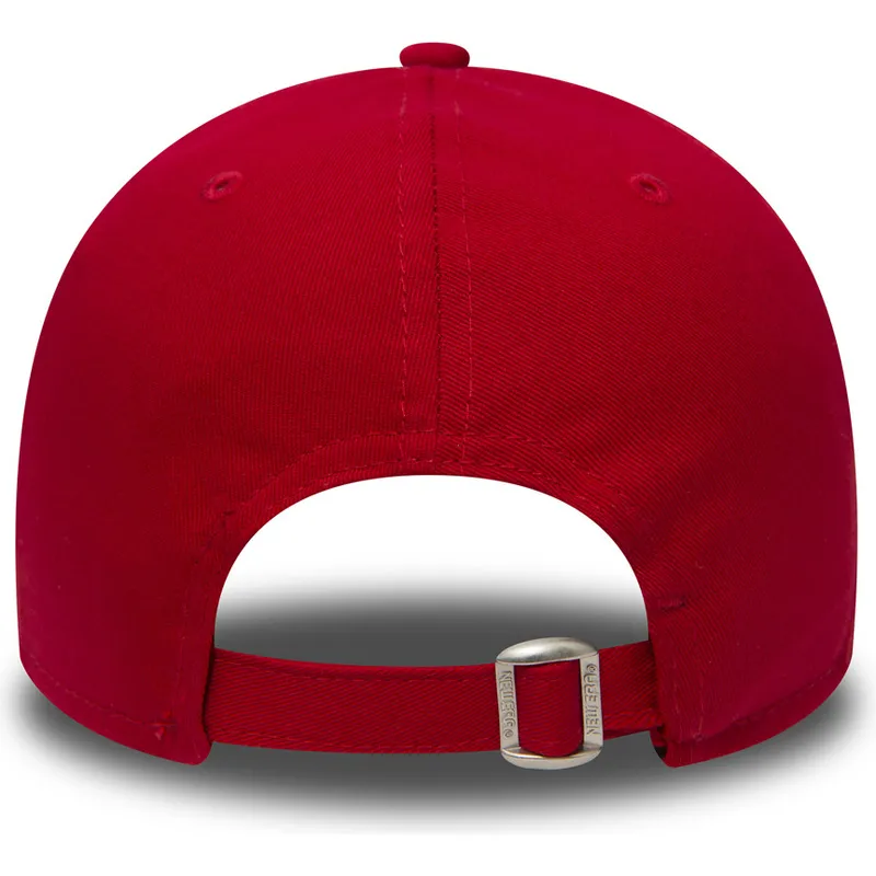 cap-kaareva-red-adjustable-strap-9forty-essential-new-york-yankees-mlb-new-era cap-kaareva-red-adjustable-strap-9forty-essential-new-york-yankees-mlb-new-era