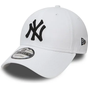Cap kaareva white adjustable strap 9FORTY Essential New York Yankees MLB New Era