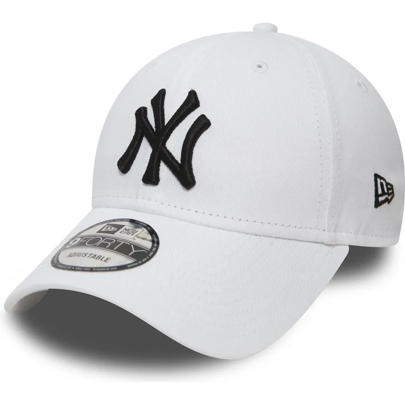 lippikset-kaareva-valkoinen-saadettava-nauha-9forty-essential-new-york-yankees-mlb-new-era