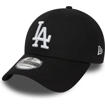 Cap kaareva black ajustada 39THIRTY Essential Los Angeles Dodgers MLB New Era