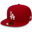 lippikset-littea-punainen-istuva-59fifty-essential-los-angeles-dodgers-mlb-new-era