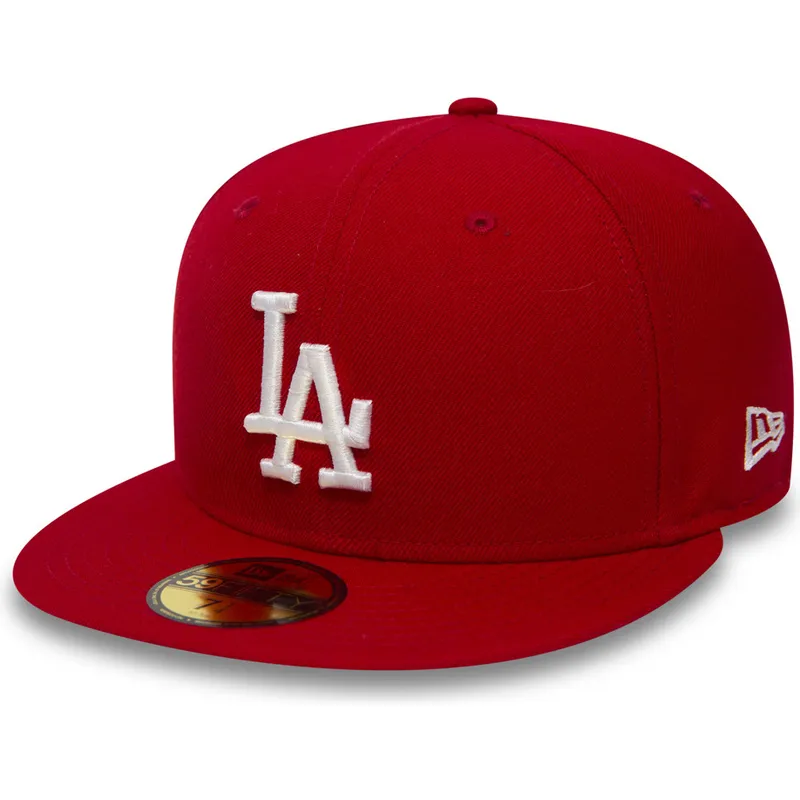 lippikset-littea-punainen-istuva-59fifty-essential-los-angeles-dodgers-mlb-new-era