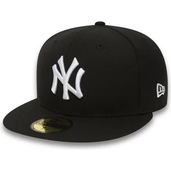 Lippikset litteä musta istuva 59FIFTY Essential New York Yankees MLB New Era