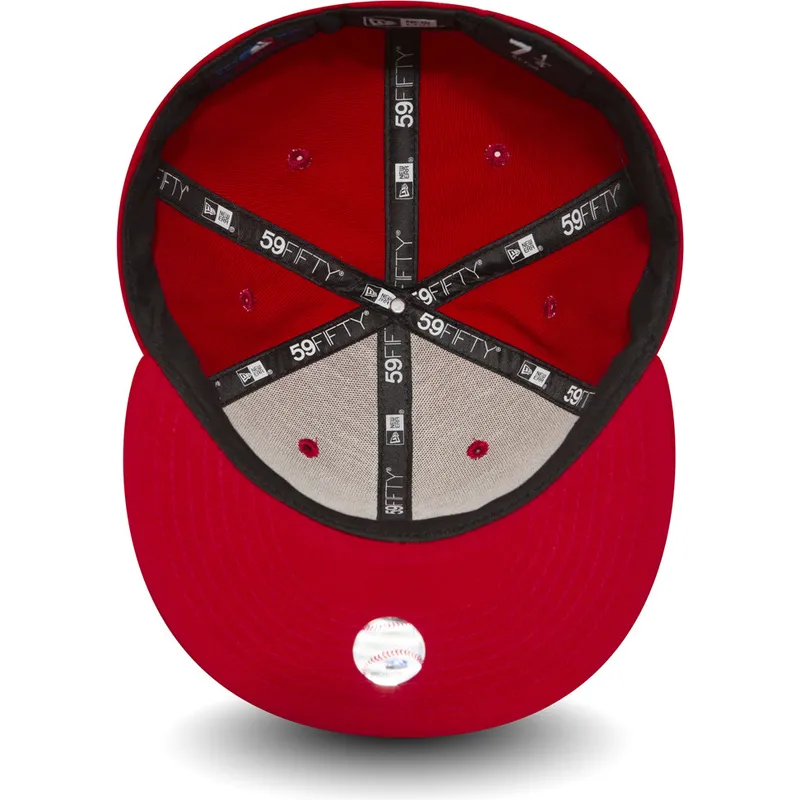 lippikset-littea-punainen-istuva-59fifty-essential-new-york-yankees-mlb-new-era