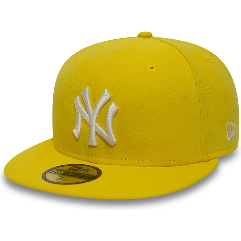 cap-littea-yellow-ajustada-59fifty-essential-new-york-yankees-mlb-new-era cap-littea-yellow-ajustada-59fifty-essential-new-york-yankees-mlb-new-era