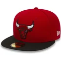 lippikset-littea-punainen-istuva-59fifty-essential-chicago-bulls-nba-new-era