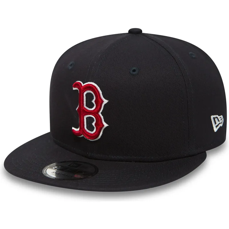 lippikset-littea-laivastonsininen-snapback-ajustable-9fifty-essential-boston-red-sox-mlb-new-era