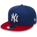 lippikset-littea-sininen-snapback-ajustable-9fifty-cotton-block-new-york-yankees-mlb-new-era