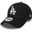 lippikset-kaareva-musta-saadettava-nauha-9forty-essential-los-angeles-dodgers-mlb-new-era