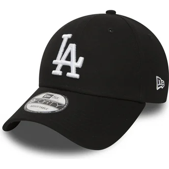 Lippikset kaareva musta säädettävä nauha 9FORTY Essential Los Angeles Dodgers MLB New Era
