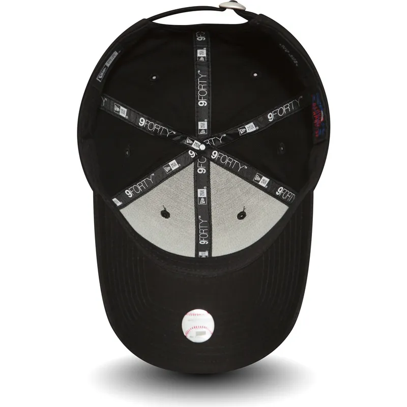 lippikset-kaareva-musta-saadettava-nauha-9forty-essential-los-angeles-dodgers-mlb-new-era