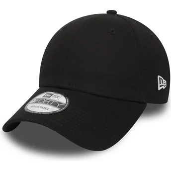 Lippikset kaareva musta säädettävä nauha 9FORTY Basic Flag New Era
