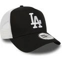 cap-kaareva-black-snapback-clean-a-frame-los-angeles-dodgers-mlb-new-era
