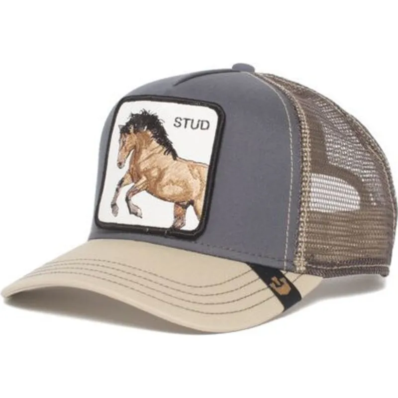lippikset-kaareva-rekka-harmaa-snapback-you-stud-the-farm-goorin-bros lippikset-kaareva-rekka-harmaa-snapback-you-stud-the-farm-goorin-bros