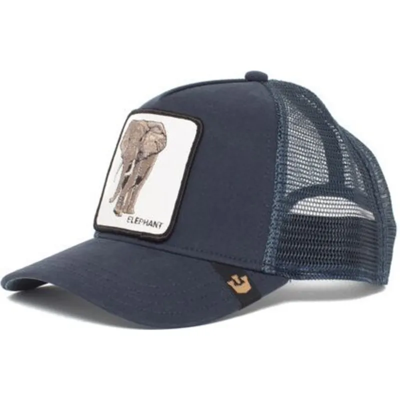 lippikset-kaareva-rekka-laivastonsininen-snapback-elephant-the-farm-goorin-bros lippikset-kaareva-rekka-laivastonsininen-snapback-elephant-the-farm-goorin-bros