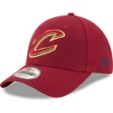 lippikset-kaareva-punainen-saadettava-nauha-9forty-the-league-cleveland-cavaliers-nba-new-era